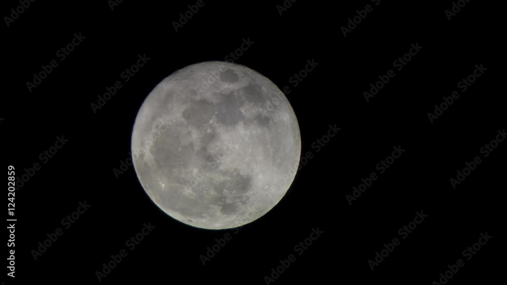 View of full moon in sky at night View of full moon in sky at night