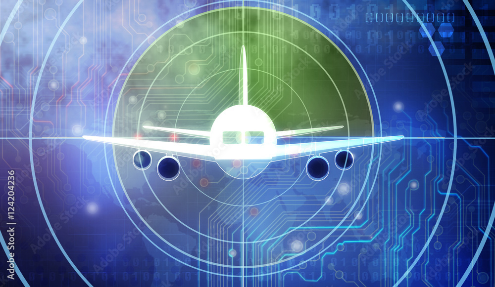 Obraz premium Aircraft instruments,