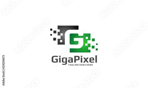 G Pixel - Letter Logo