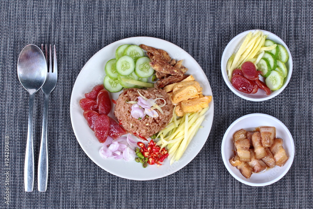 Spicy shrimp paste dip as Spicy shrimp paste dip as