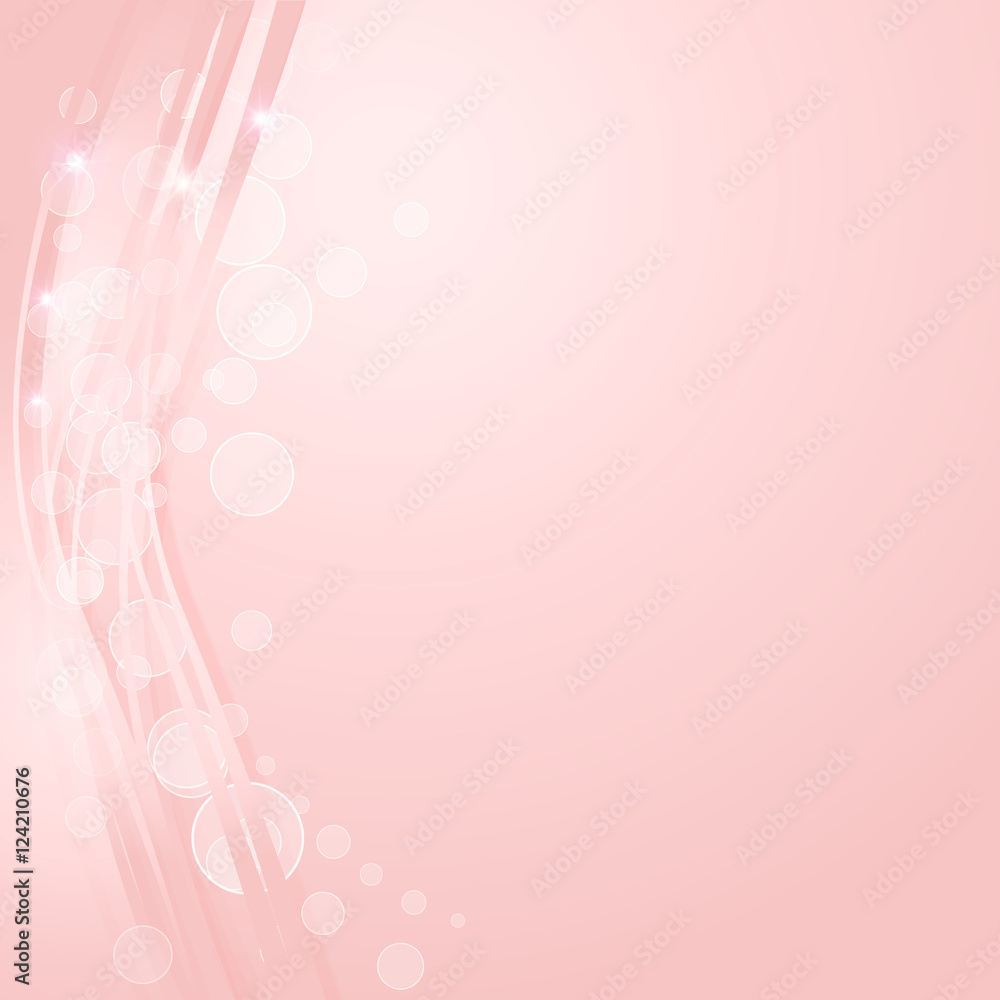 Pink abstract line and wave texture background