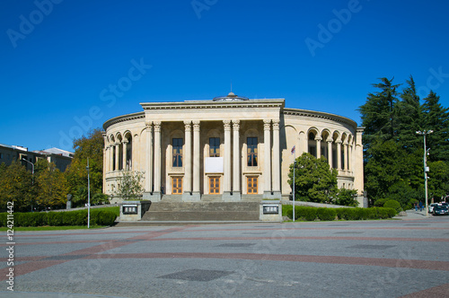 Opera House on the central square of Kutaisi, Georgia photo