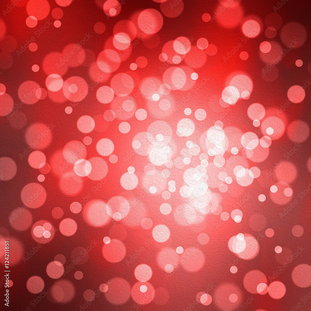 Artistic blurred red color circle bokeh background Artistic blurred red color circle bokeh background