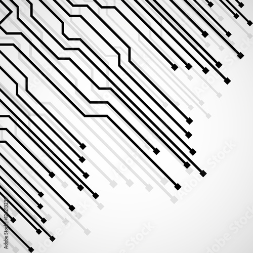 Circuit board  technology background  vector illustration eps 10