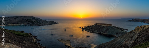 Einsame Bucht auf Malta