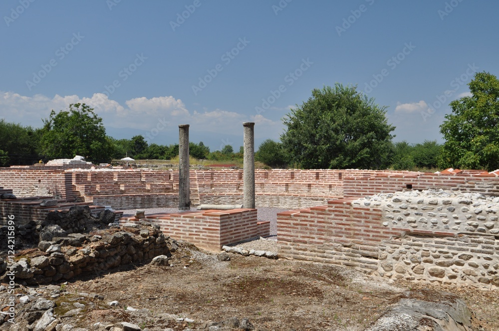 Ancient Dion - the bouleuterion