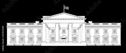 The White House On Black