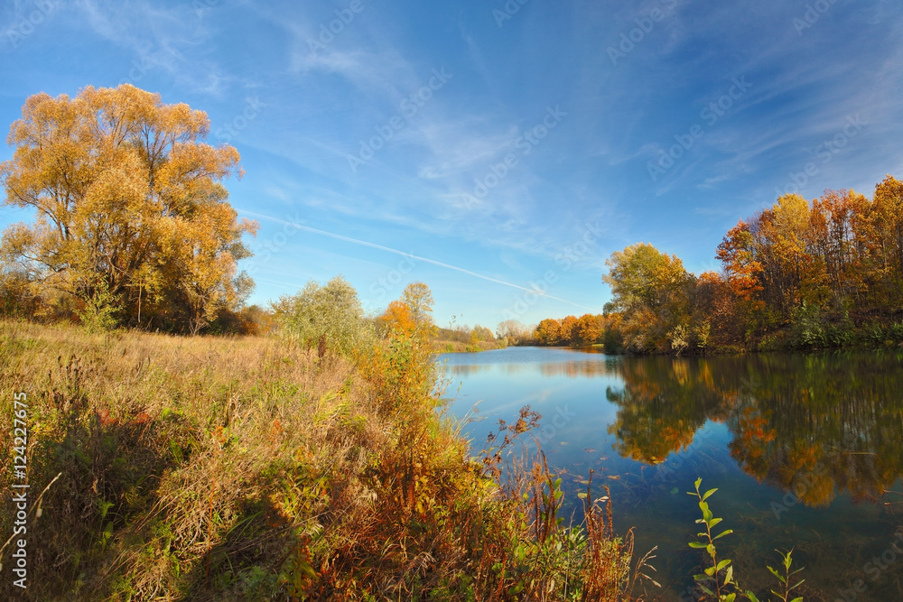 autumn beautiful panoramic rural landscape autumn beautiful panoramic rural landscape