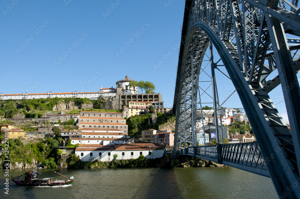 Fototapeta premium Dom Luis I Bridge - Porto - Portugal