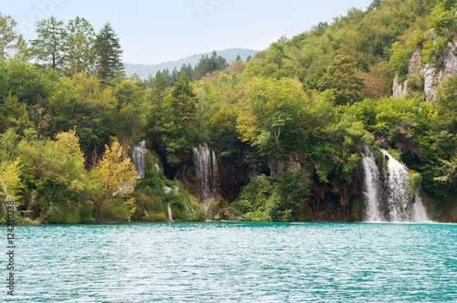 Cascased of Milanovac waterfall
