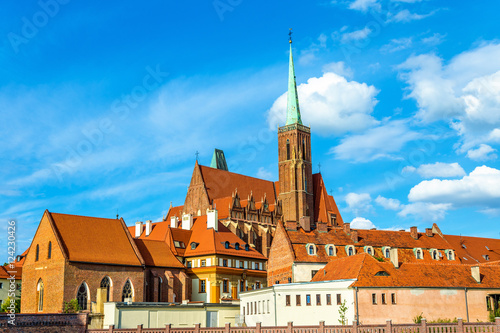 Collegiate Church of the Holy Cross and St. Bartholomew in Wroclaw, Poland