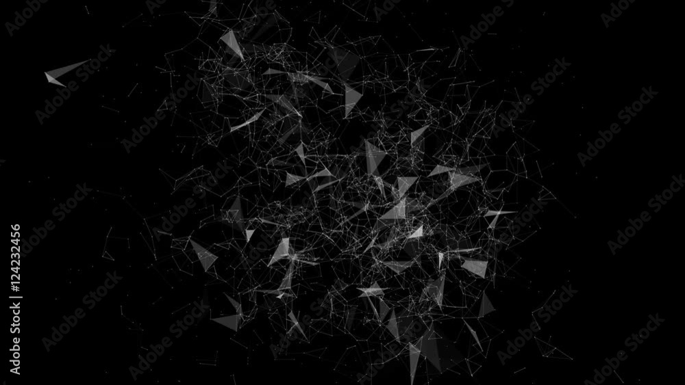 Modern Plexus in Motion. Nice 3D Rendering
Modern Plexus in Motion. Nice 3D Rendering