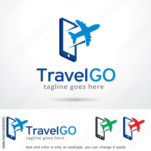 Travel Go Logo Template Design Vector