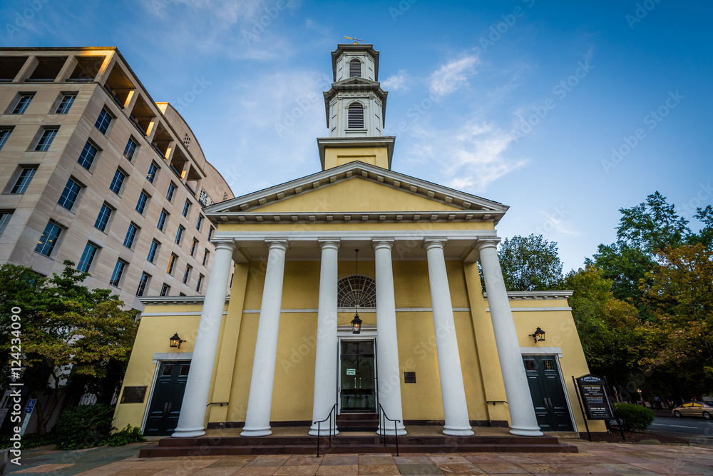 St. John's Episcopal Church, in downtown Washington, DC. St. John's Episcopal Church, in downtown Washington, DC.