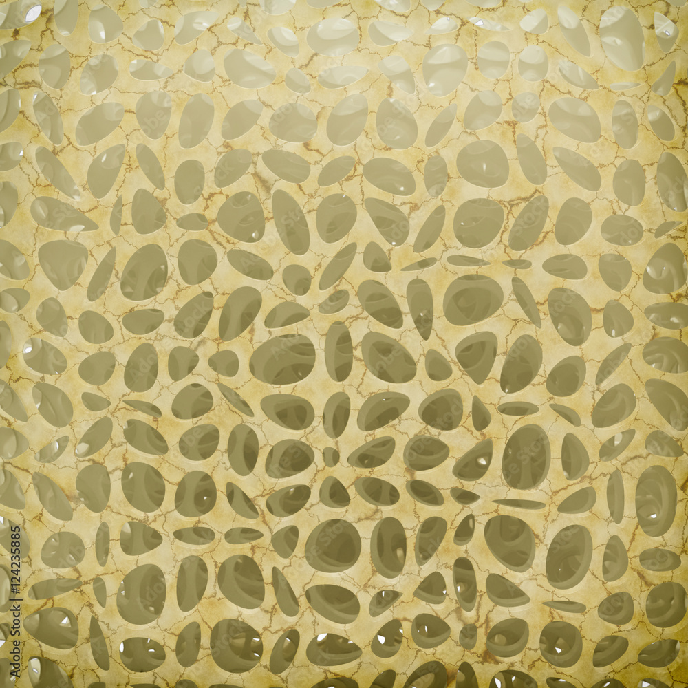 Osteoporose - 3D Rendering Osteoporose - 3D Rendering