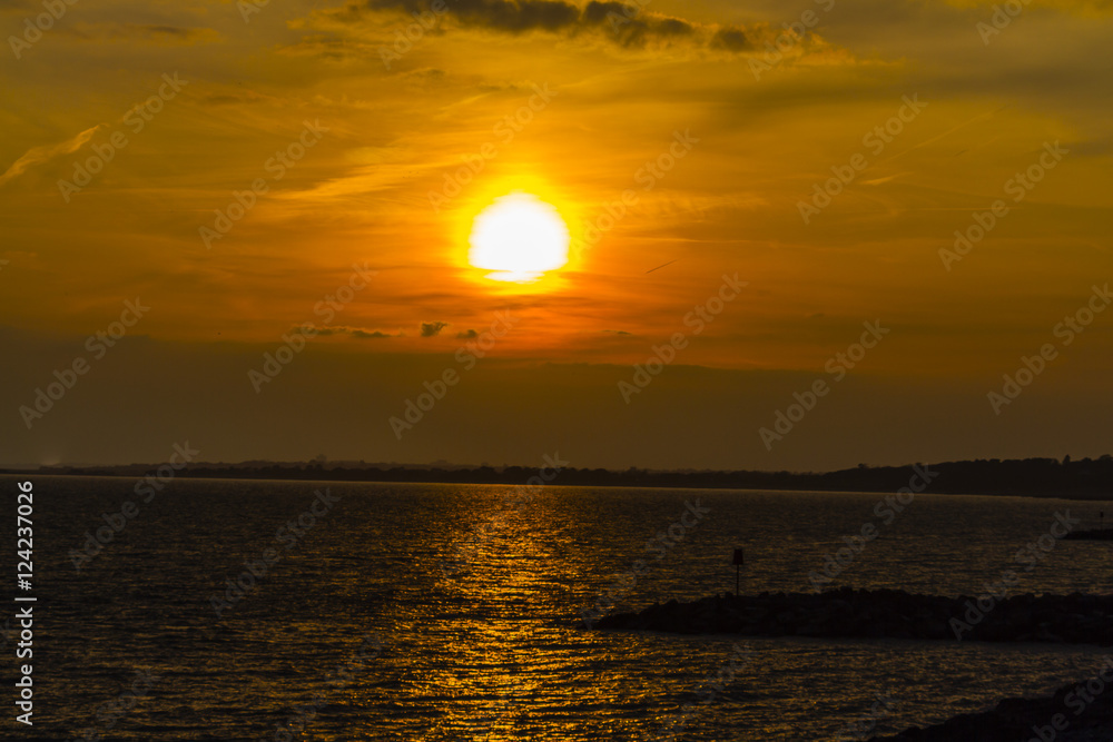 Barton Sea Sunset