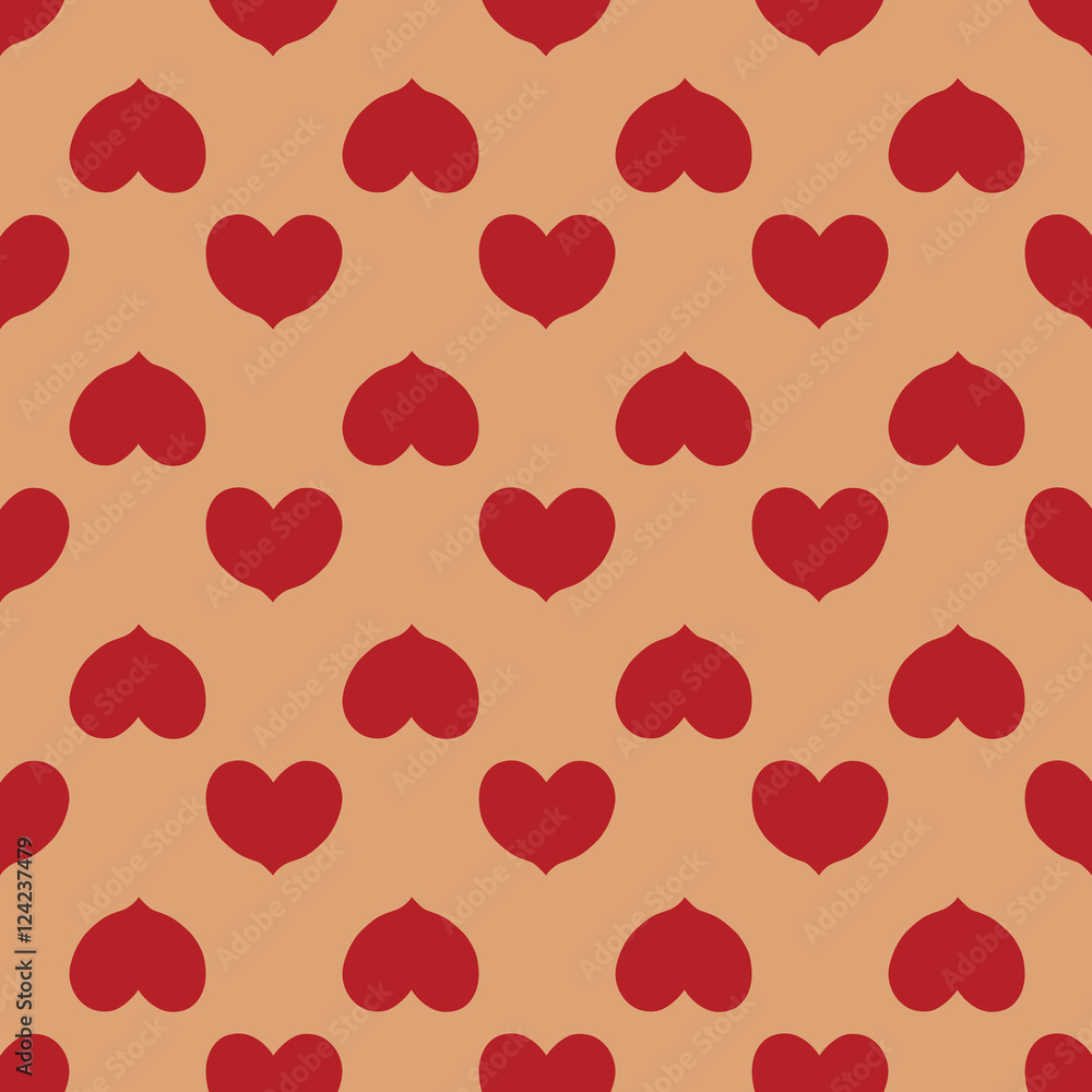 Heart seamless pattern Heart seamless pattern