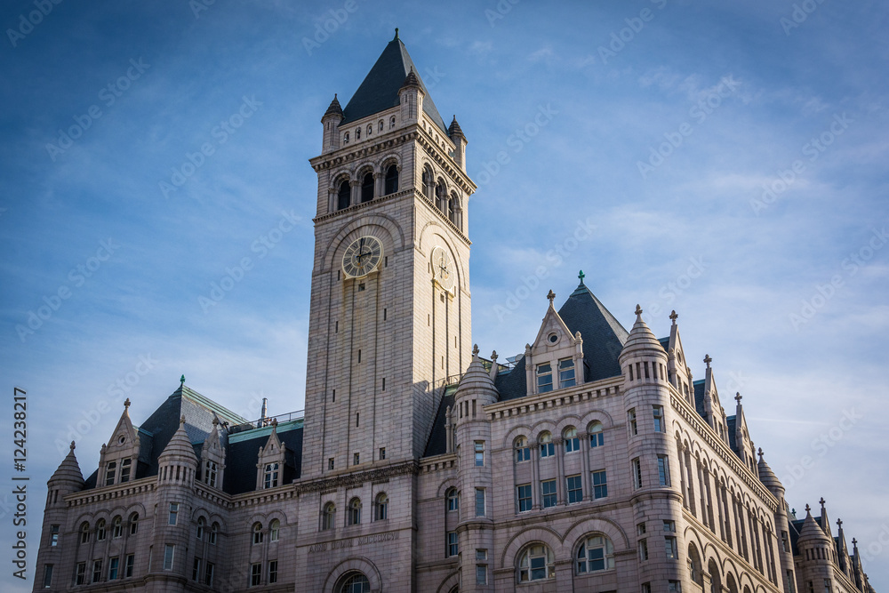 The Old Post Office Building, in Washington, DC.
