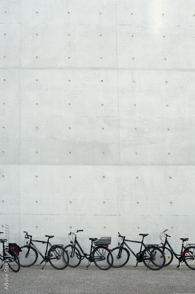 Fotografie Row of bicycles
