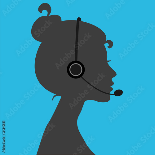 Telephone operator girl