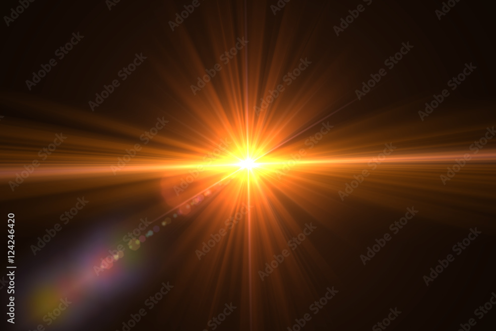 Abstract sun burst with digital lens flare background Abstract sun burst with digital lens flare background