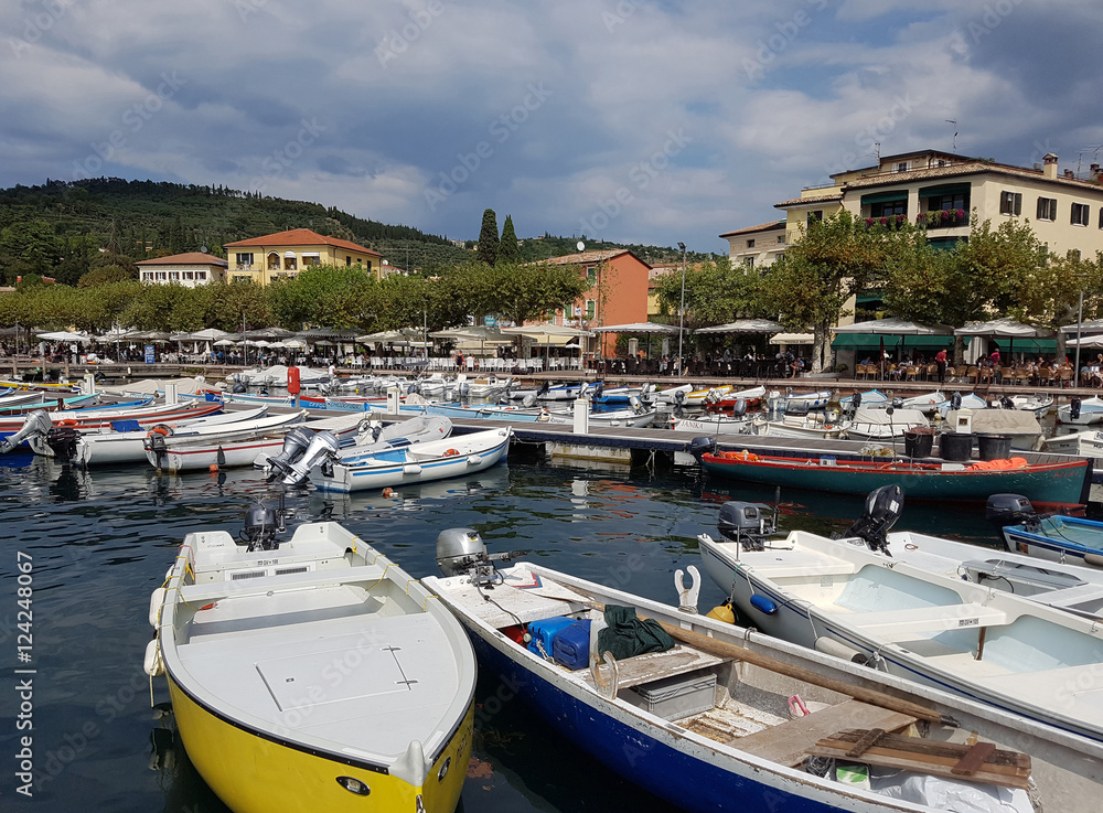 Obraz premium Hafen, Garda, Gardasee
