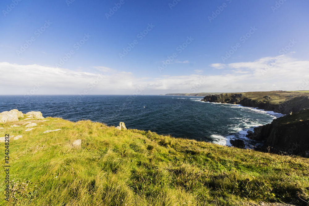 UK, Cornwall, Lands End, Cliffs near Penzance UK, Cornwall, Lands End, Cliffs near Penzance