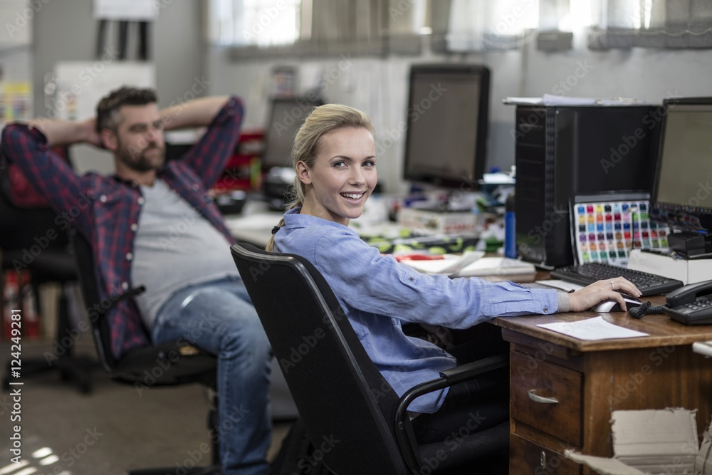 © Westend61 - Two creative professionals in office