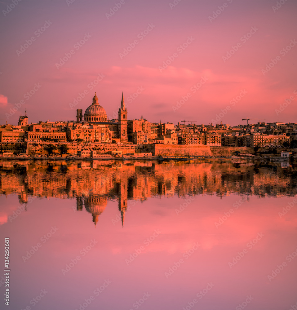 Fototapeta premium Malta Sunset