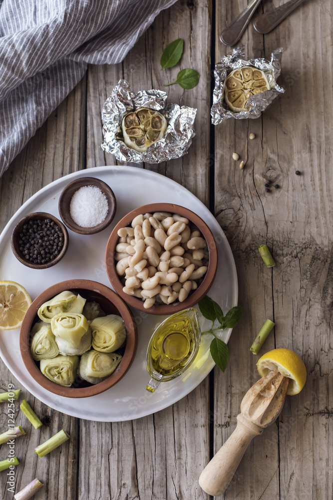 White Bean and Artichoke Aioli Dip White Bean and Artichoke Aioli Dip