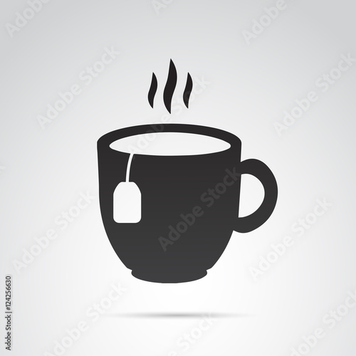 Tea vector icon.