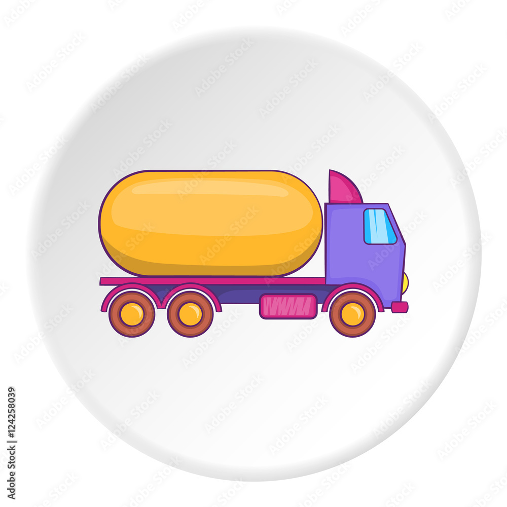 Tank truck icon. Flat illustration of Tank truck vector icon for web Tank truck icon. Flat illustration of Tank truck vector icon for web
