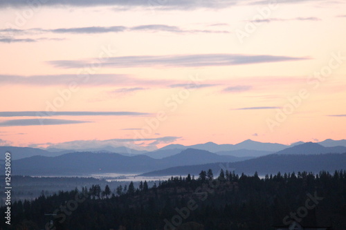 sky and mountain sunrise © Jennifer