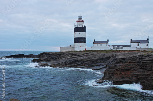 Hook Lighthouse at Hook Head, County Wexford, Ireland - HDR