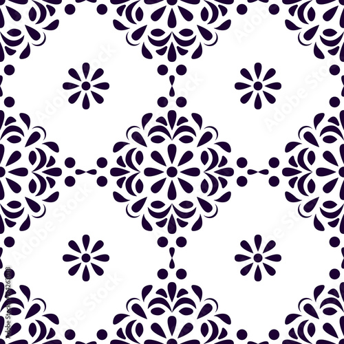 Seamless old style pattern. Vintage background. Classic style texture. For wallpaper  textile  fabric  scrap paper  background  etc.