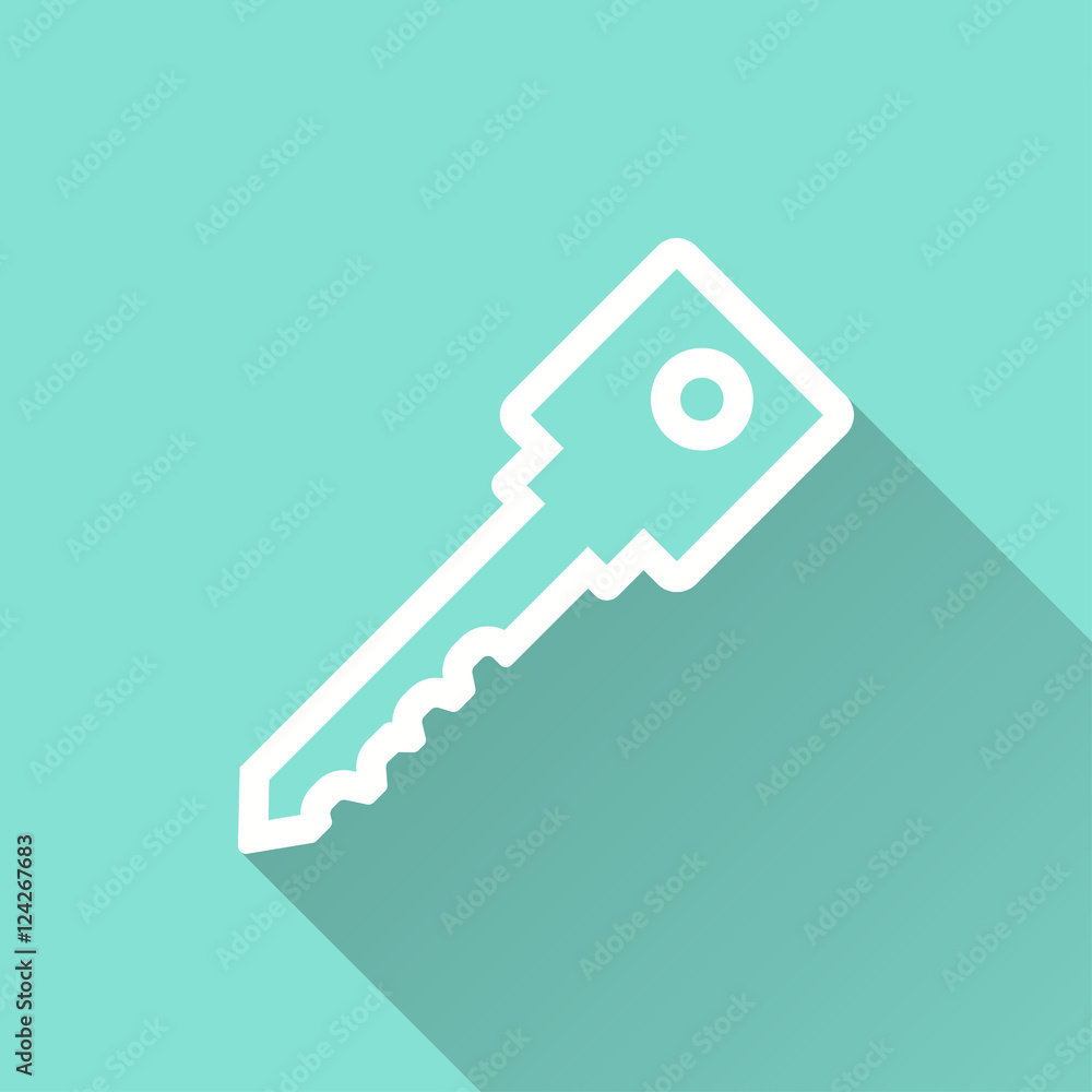 Key - vector icon. Key - vector icon.