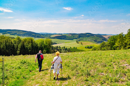 hiking trail in germany