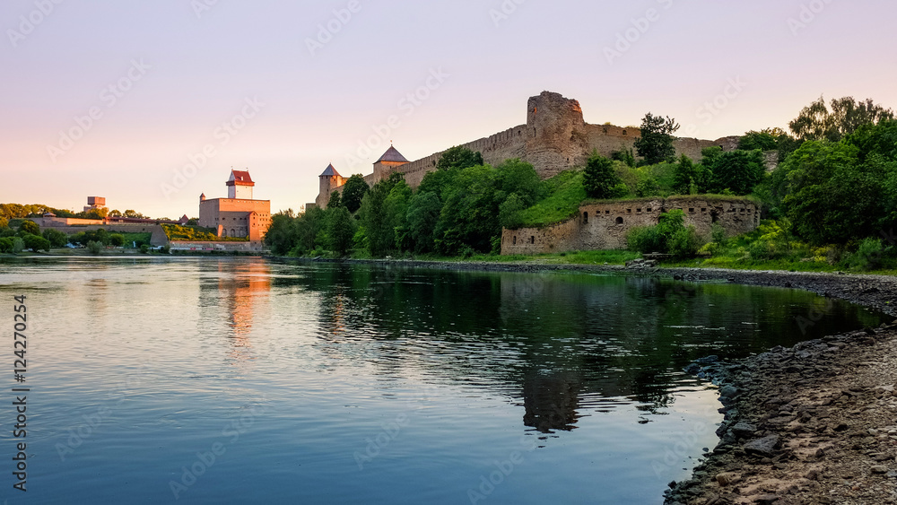 Fortress of Ivangorod and Castle of Herman