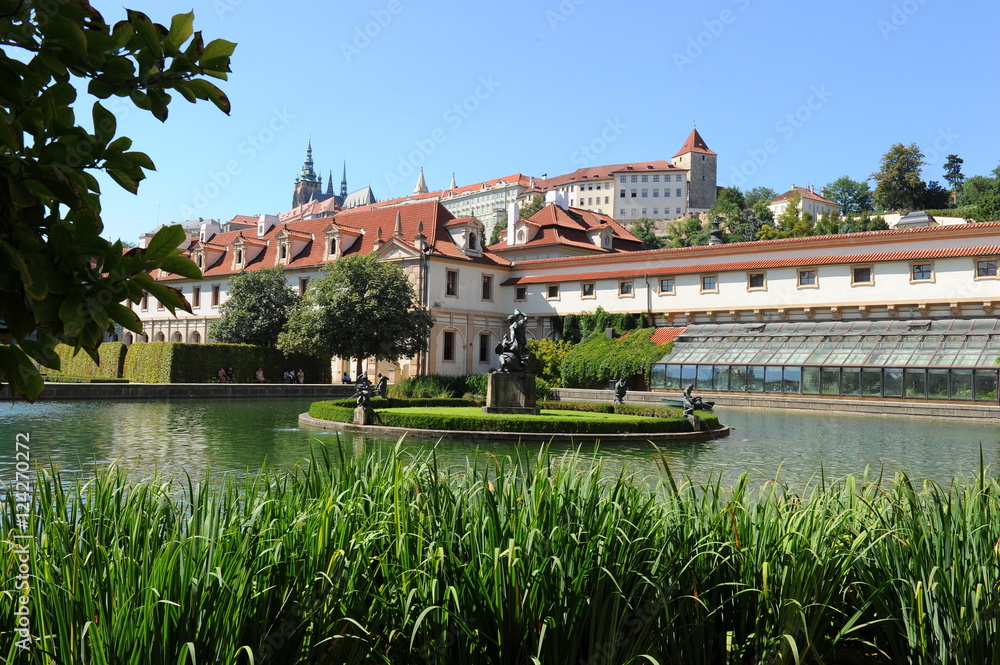 The Wallenstein Garden in Prague, Czech Republic The Wallenstein Garden in Prague, Czech Republic