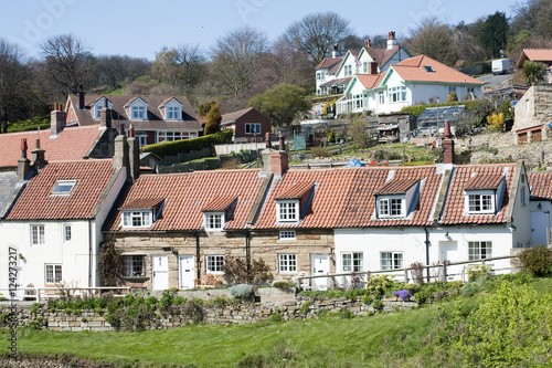 Wallpaper Mural Sandsend cottages Torontodigital.ca