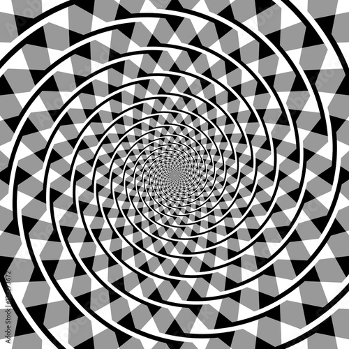 Optical Illusion - Fraser Spiral