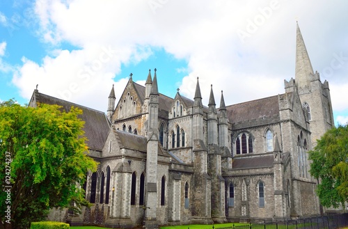 St. Patrick's cathedral in Dublin, Ireland