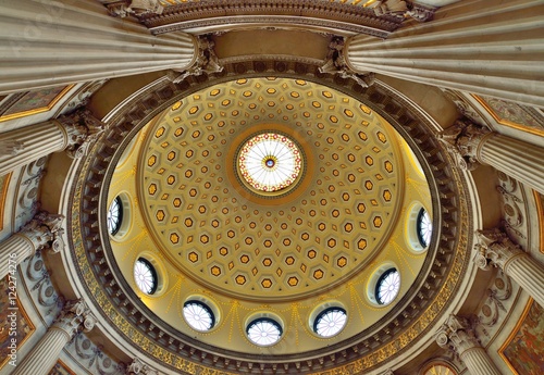 Dublin city hall dome ceiling