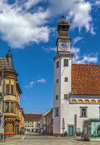 Old City Hal, Leoben, Austria photo