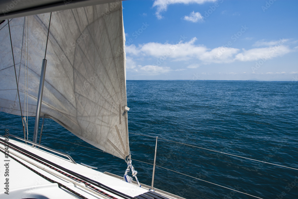 Obraz premium Navegación a vela