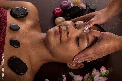 Photography asian woman.Spa saloon,treatment and massage