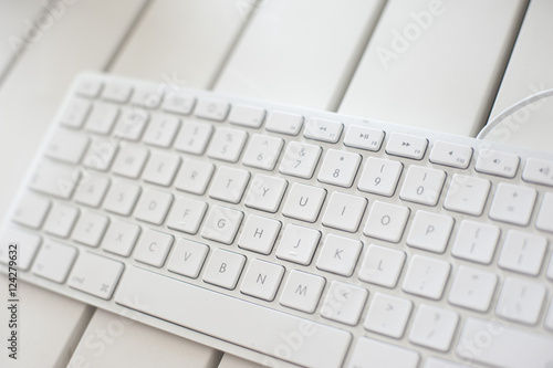 Foto modern keyboard