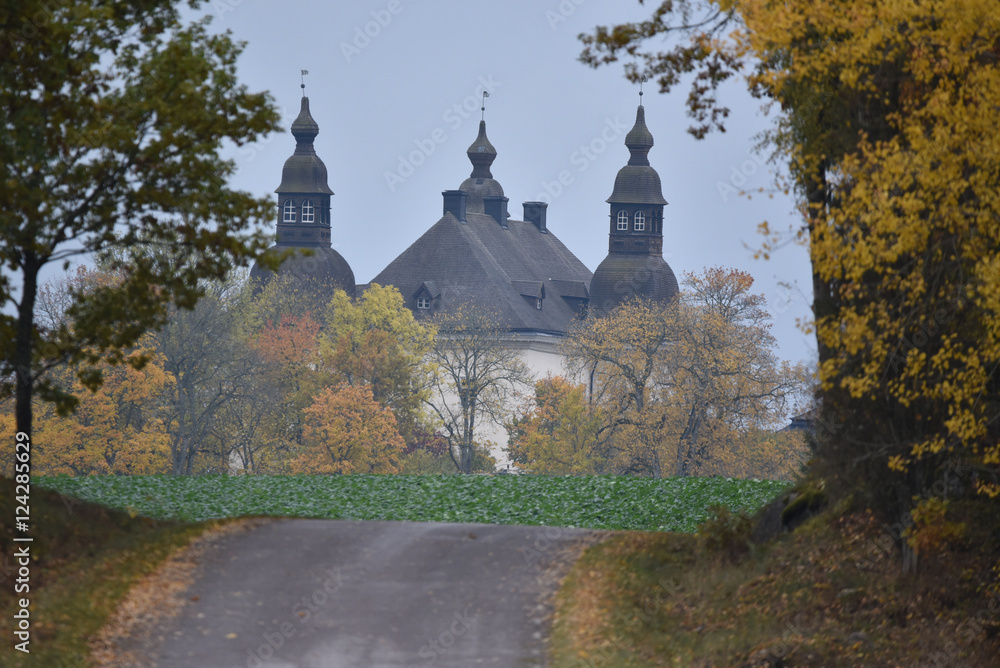 Ekenas castle, in the countryside outside Linkoping, Ostergotland county, Sweden