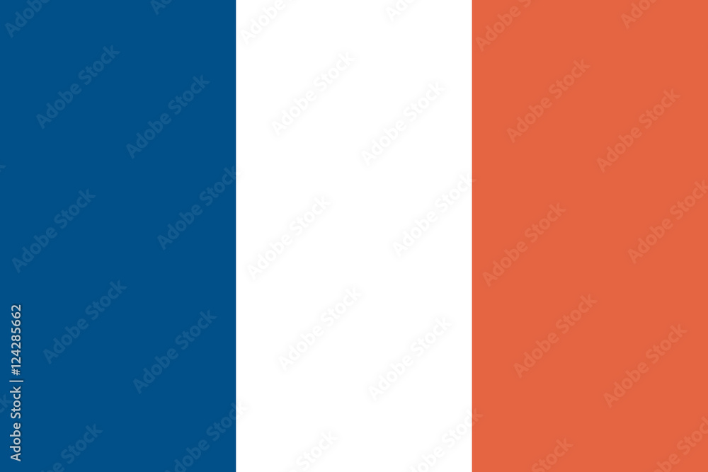 flag of france (official colors)