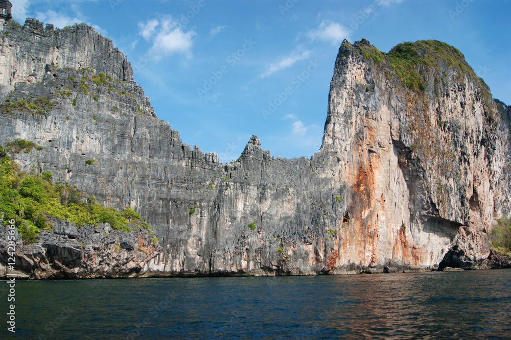 The island of phi phi leh Krabi, Thailand The island of phi phi leh Krabi, Thailand